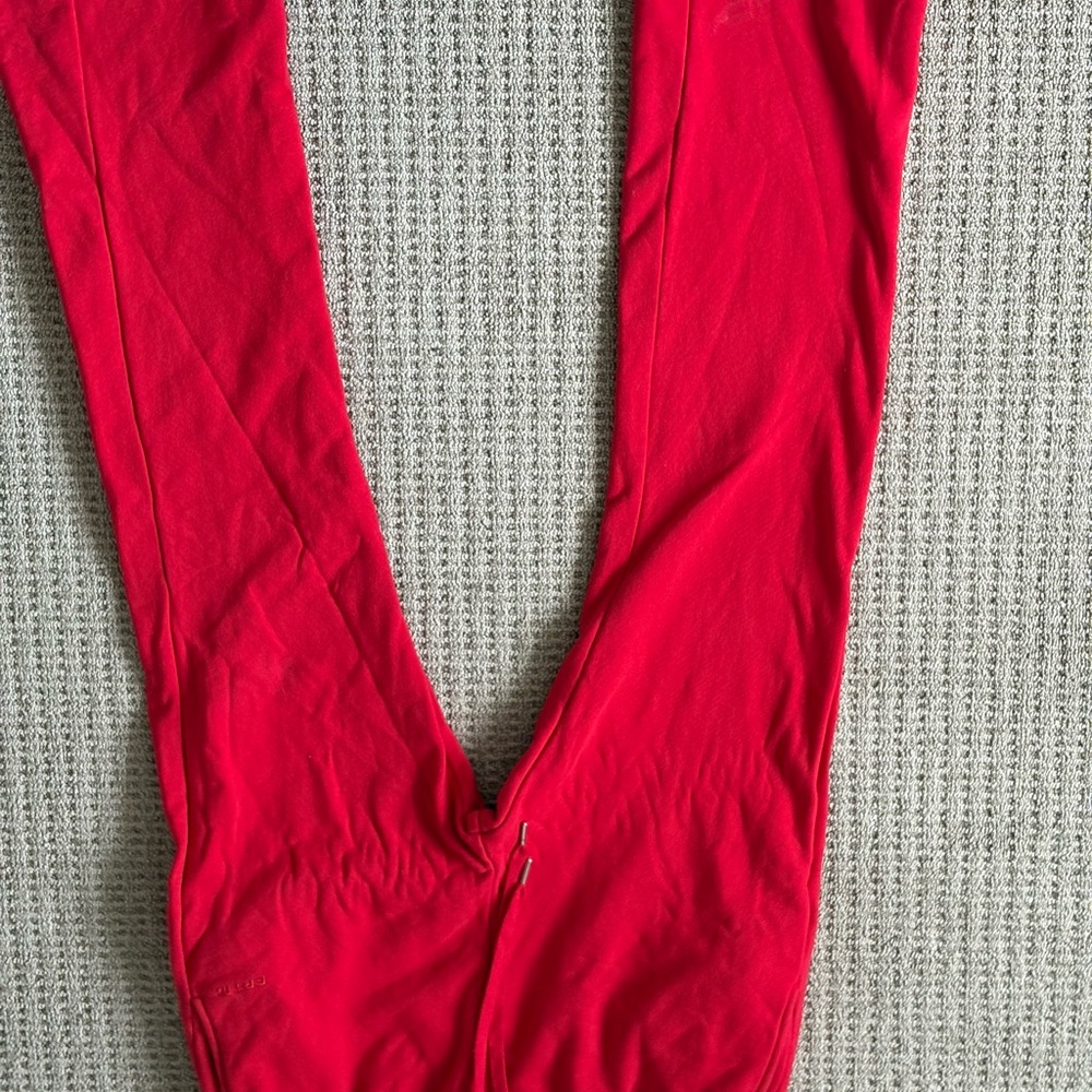 Vibrant Red Leggings